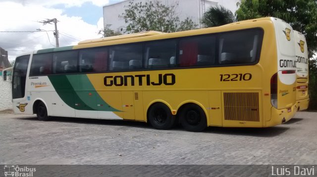 Empresa Gontijo de Transportes 12210 na cidade de Sobral, Ceará, Brasil, por Luis Davi. ID da foto: 3469936.