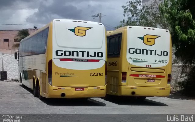 Empresa Gontijo de Transportes 12210 na cidade de Sobral, Ceará, Brasil, por Luis Davi. Número da foto: #3470988.