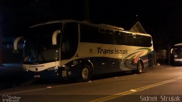 Trans Isaak Turismo 1020 na cidade de Blumenau, Santa Catarina, Brasil, por Sidnei Machado Strujak. Número da foto: #3470639.