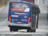 Rigras Transporte Coletivo e Turismo 281 na cidade de Santo André, São Paulo, Brasil, por Henrique Cavalcante. Número da foto: #:id.