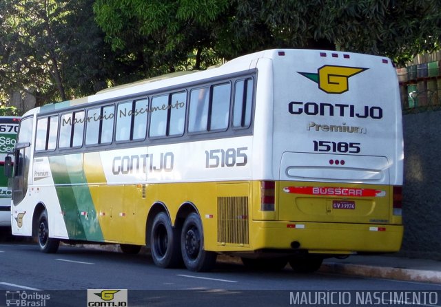 Empresa Gontijo de Transportes 15185 na cidade de Belo Horizonte, Minas Gerais, Brasil, por Maurício Nascimento. ID da foto: 3490654.