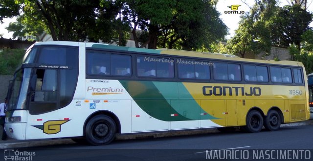 Empresa Gontijo de Transportes 11350 na cidade de Belo Horizonte, Minas Gerais, Brasil, por Maurício Nascimento. ID da foto: 3490682.