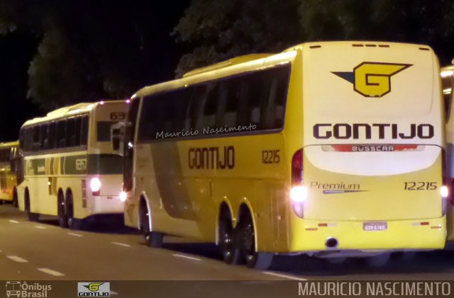 Empresa Gontijo de Transportes 12215 na cidade de Belo Horizonte, Minas Gerais, Brasil, por Maurício Nascimento. ID da foto: 3490774.