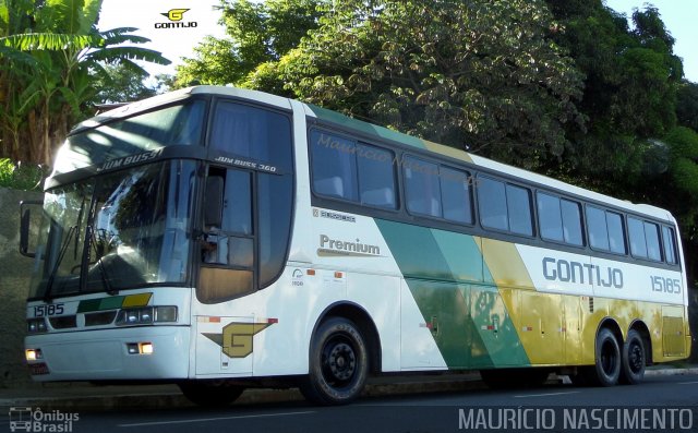 Empresa Gontijo de Transportes 15185 na cidade de Belo Horizonte, Minas Gerais, Brasil, por Maurício Nascimento. ID da foto: 3490692.