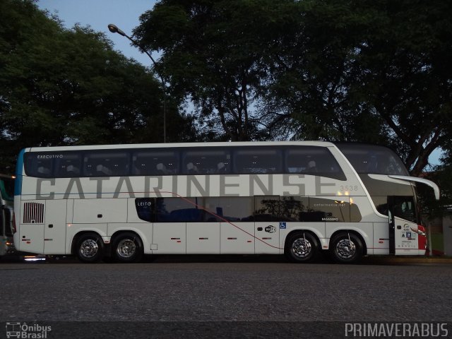 Auto Viação Catarinense 3538 na cidade de São Paulo, São Paulo, Brasil, por Alexandre Rodrigo. Número da foto: #3493084.