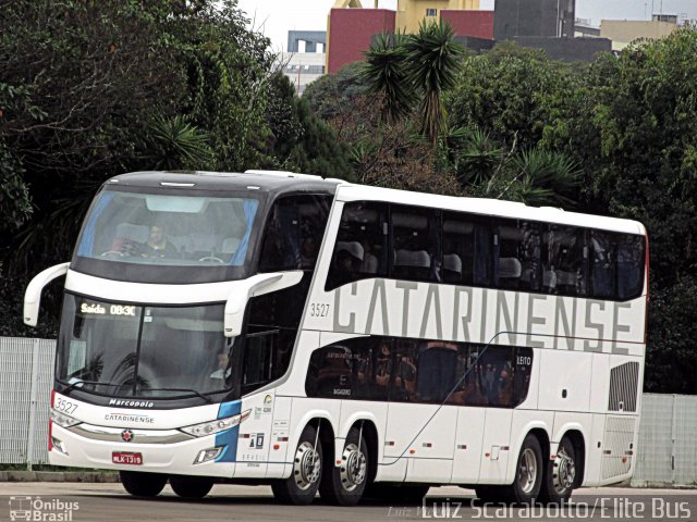 Auto Viação Catarinense 3527 na cidade de Curitiba, Paraná, Brasil, por Luiz Scarabotto . ID da foto: 3492109.