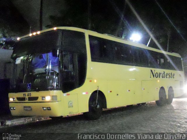 Viação Nordeste 1140 na cidade de Fortaleza, Ceará, Brasil, por Francisco Dornelles Viana de Oliveira. Número da foto: #3490827.