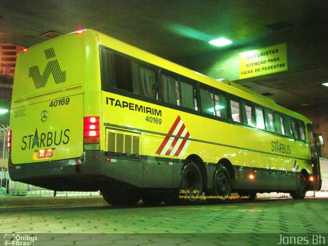 Viação Itapemirim 40169 na cidade de Belo Horizonte, Minas Gerais, Brasil, por Jones Bh. ID da foto: 3491555.