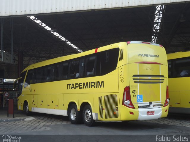 Viação Itapemirim 60533 na cidade de Vitória, Espírito Santo, Brasil, por Fábio Sales. Número da foto: #3491647.