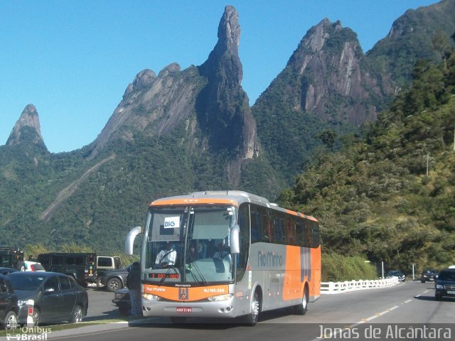 Transturismo Rio Minho RJ 166.056 na cidade de Teresópolis, Rio de Janeiro, Brasil, por Jonas Alcantara. Número da foto: #3493000.
