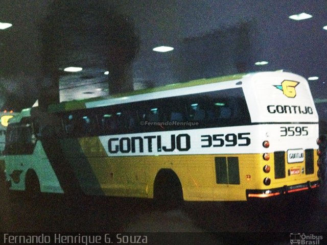Empresa Gontijo de Transportes 3595 na cidade de Belo Horizonte, Minas Gerais, Brasil, por J. Alexandre Machado. Número da foto: #3494922.