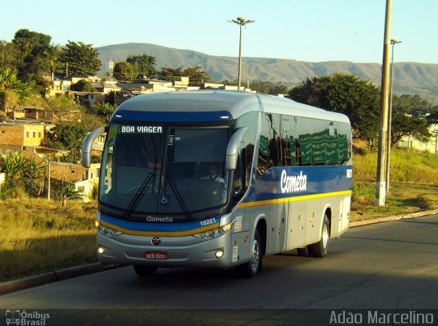 Viação Cometa 10221 na cidade de Belo Horizonte, Minas Gerais, Brasil, por Adão Raimundo Marcelino. Número da foto: #3494842.