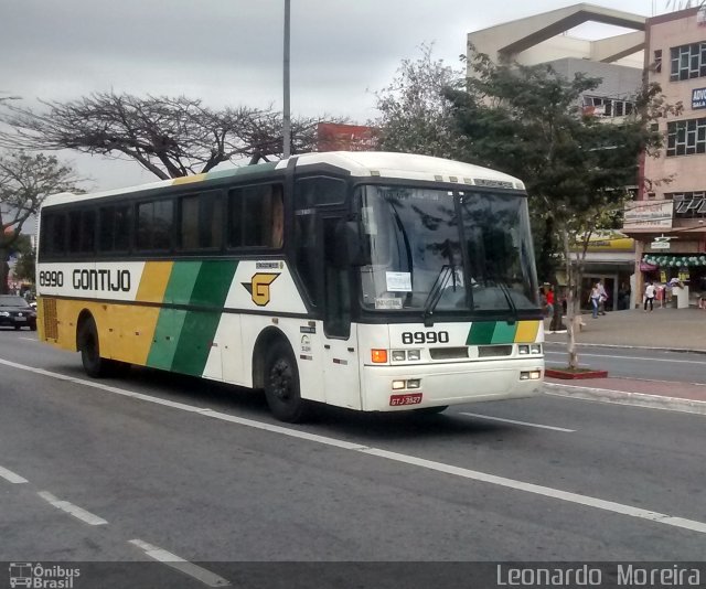 Empresa Gontijo de Transportes 8990 na cidade de Contagem, Minas Gerais, Brasil, por Leonardo  Moreira. Número da foto: #3493407.