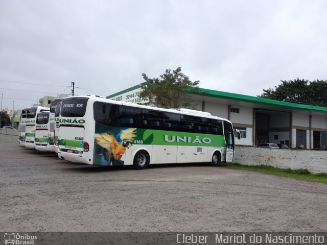 Empresa União de Transportes 4168 na cidade de Florianópolis, Santa Catarina, Brasil, por Cleber  Mariot do Nascimento. Número da foto: #3493783.