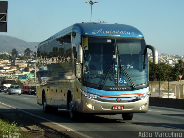 Andréatur - Andréa Turismo 5073 na cidade de Belo Horizonte, Minas Gerais, Brasil, por Adão Raimundo Marcelino. Número da foto: #3494637.