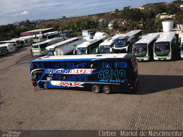 Flecha Bus 8763 na cidade de Araranguá, Santa Catarina, Brasil, por Cleber  Mariot do Nascimento. ID da foto: 3493790.