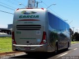 Viação Garcia 7616 na cidade de Londrina, Paraná, Brasil, por Sérgio de Sousa Elias. ID da foto: :id.