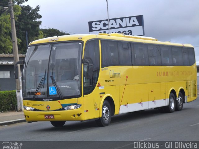 Viação Itapemirim 8871 na cidade de Vitória da Conquista, Bahia, Brasil, por Virgílio Oliveira. ID da foto: 3495334.