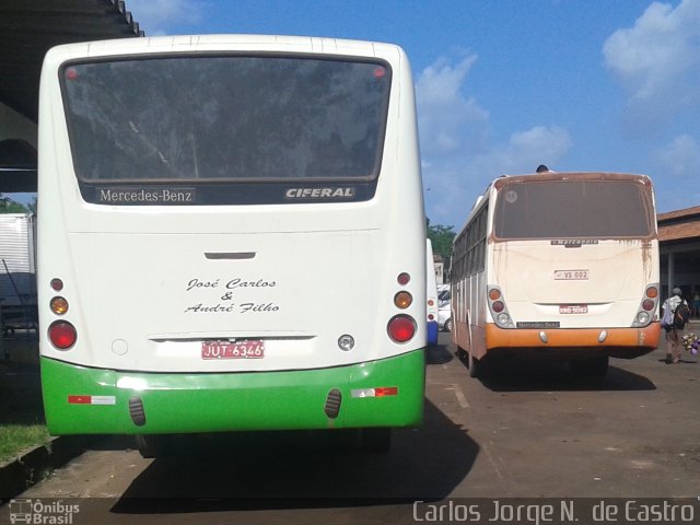 Ônibus Particulares JUT6346 na cidade de Salvaterra, Pará, Brasil, por Carlos Jorge N.  de Castro. ID da foto: 3495079.