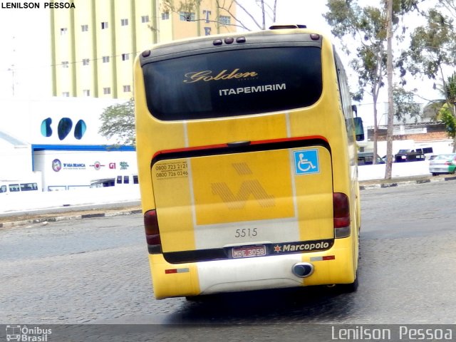 Viação Itapemirim 5515 na cidade de Caruaru, Pernambuco, Brasil, por Lenilson da Silva Pessoa. ID da foto: 3497514.