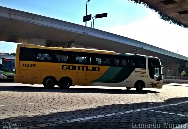 Empresa Gontijo de Transportes 11235 na cidade de Belo Horizonte, Minas Gerais, Brasil, por Leonardo  Moreira. ID da foto: 3496493.