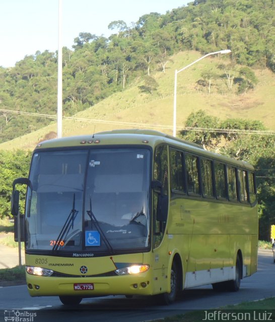 Viação Itapemirim 8205 na cidade de Viana, Espírito Santo, Brasil, por J.  Luiz. ID da foto: 3496916.