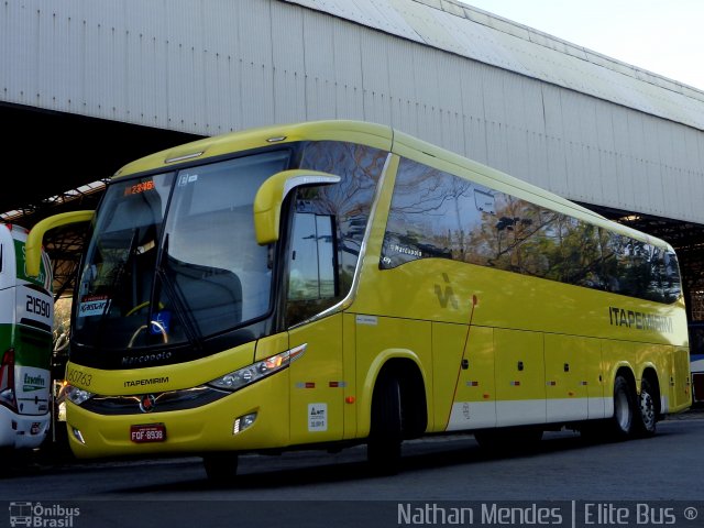 Viação Itapemirim 60763 na cidade de Vitória, Espírito Santo, Brasil, por Nathan Mendes. ID da foto: 3499664.