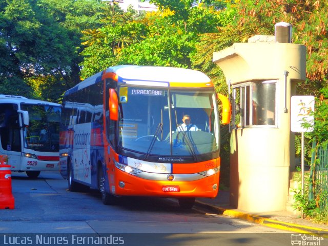 Viação Piracicabana 1390 na cidade de São Paulo, São Paulo, Brasil, por Lucas Nunes Fernandes. ID da foto: 3497802.