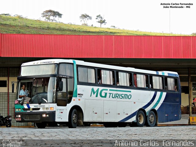 MG Turismo Fretamentos e Viagens 022 na cidade de João Monlevade, Minas Gerais, Brasil, por Antonio Carlos Fernandes. Número da foto: #3498547.