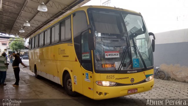 Viação Itapemirim 8525 na cidade de Ipatinga, Minas Gerais, Brasil, por Abner Pereira. ID da foto: 3498186.