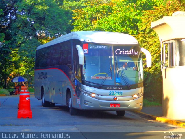 Expresso Cristália 223111 na cidade de São Paulo, São Paulo, Brasil, por Lucas Nunes Fernandes. Número da foto: #3497795.