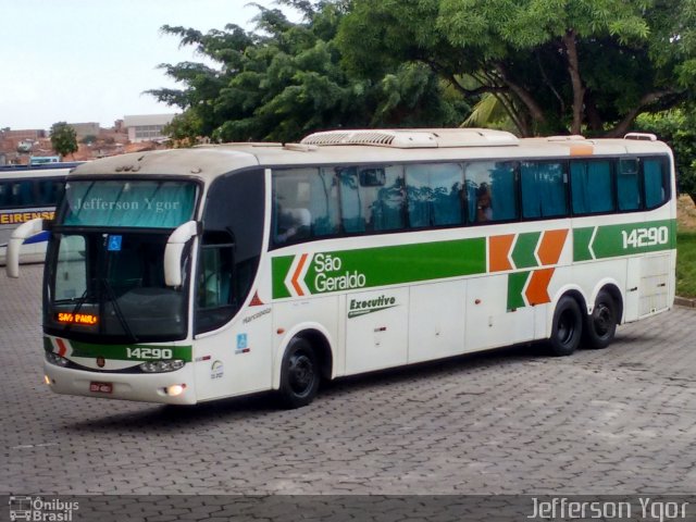 Cia. São Geraldo de Viação 14290 na cidade de Maceió, Alagoas, Brasil, por Jefferson  Ygor. ID da foto: 3498598.