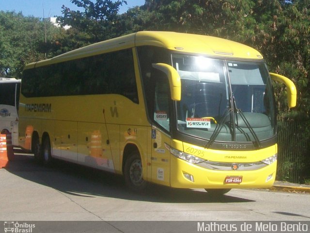 Viação Itapemirim 60795 na cidade de São Paulo, São Paulo, Brasil, por Matheus de Melo Bento. Número da foto: #3499393.