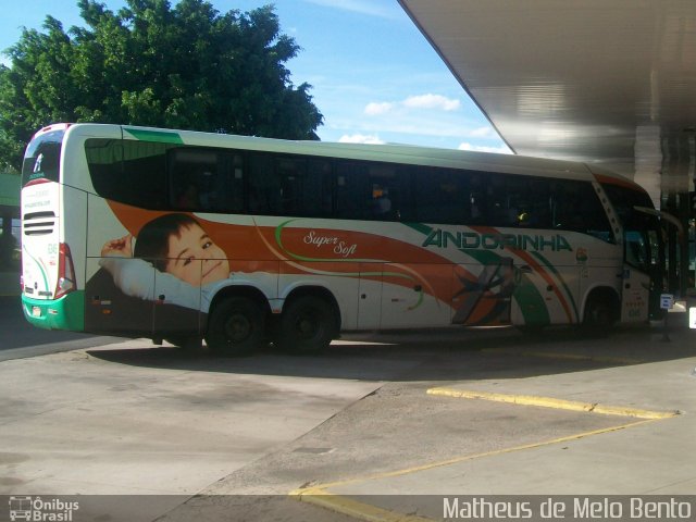 Empresa de Transportes Andorinha 6345 na cidade de Pardinho, São Paulo, Brasil, por Matheus de Melo Bento. Número da foto: #3499314.