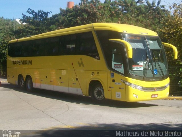 Viação Itapemirim 60711 na cidade de São Paulo, São Paulo, Brasil, por Matheus de Melo Bento. Número da foto: #3499366.