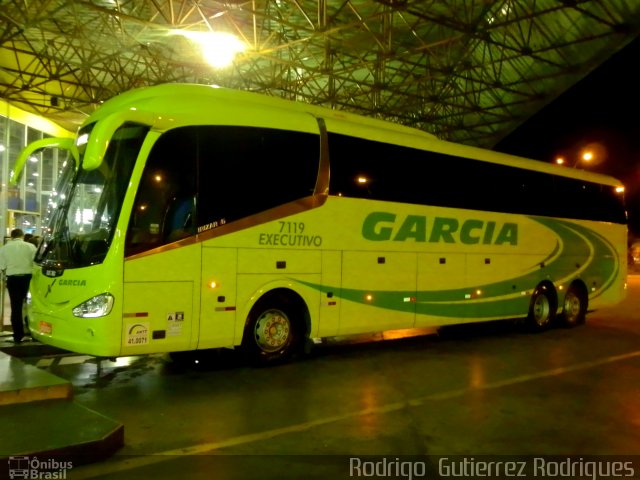 Viação Garcia 7119 na cidade de Maringá, Paraná, Brasil, por Rodrigo  Gutierrez Rodrigues. ID da foto: 3501258.