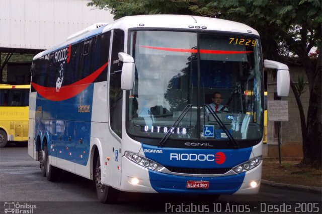 Viação Riodoce 71229 na cidade de Vitória, Espírito Santo, Brasil, por Cristiano Soares da Silva. ID da foto: 3500684.