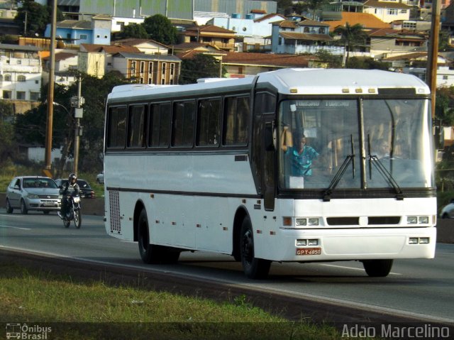 Ônibus Particulares 6850 na cidade de Belo Horizonte, Minas Gerais, Brasil, por Adão Raimundo Marcelino. ID da foto: 3502105.