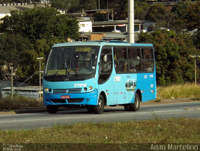 Viação Lux > Viação Fênix 27018 na cidade de Belo Horizonte, Minas Gerais, Brasil, por Adão Raimundo Marcelino. Número da foto: #3502065.