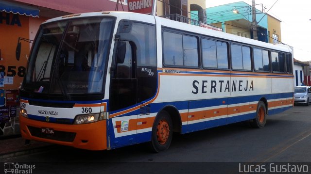 Viação Sertaneja 360 na cidade de Cordisburgo, Minas Gerais, Brasil, por Lucas Gustavo Silva. ID da foto: 3501034.