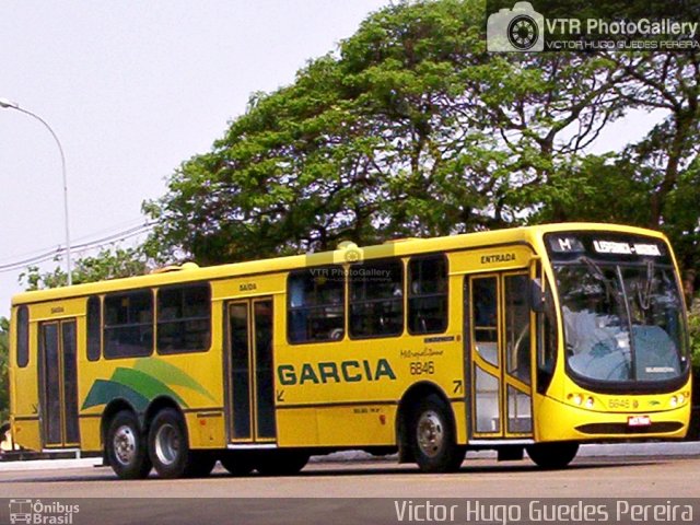 Viação Garcia 6846 na cidade de Maringá, Paraná, Brasil, por Victor Hugo Guedes Pereira. Número da foto: #3501969.