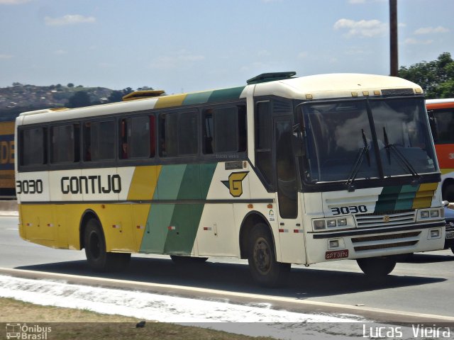 Empresa Gontijo de Transportes 3030 na cidade de Belo Horizonte, Minas Gerais, Brasil, por Lucas Vieira. ID da foto: 3501442.