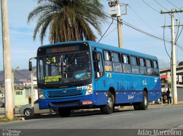 Viação Zurick 06918 na cidade de Belo Horizonte, Minas Gerais, Brasil, por Adão Raimundo Marcelino. Número da foto: #3501871.