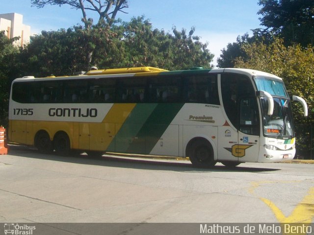 Empresa Gontijo de Transportes 17135 na cidade de São Paulo, São Paulo, Brasil, por Matheus de Melo Bento. Número da foto: #3500268.