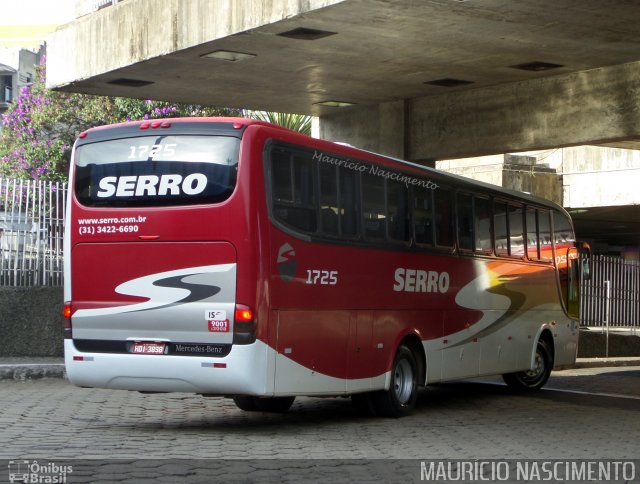 Viação Serro 1725 na cidade de Belo Horizonte, Minas Gerais, Brasil, por Maurício Nascimento. Número da foto: #3500800.