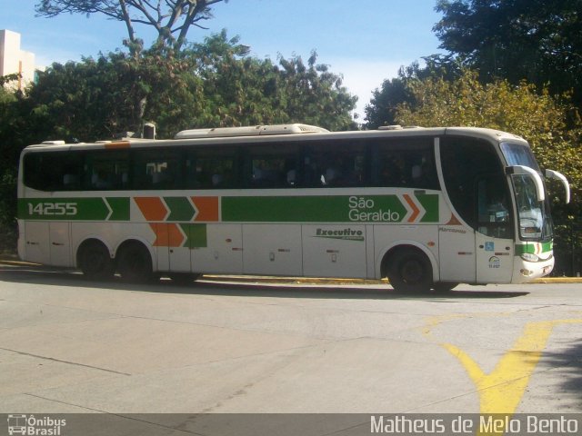 Cia. São Geraldo de Viação 14255 na cidade de São Paulo, São Paulo, Brasil, por Matheus de Melo Bento. Número da foto: #3502044.