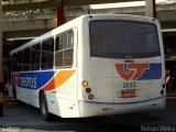 Viação Teresópolis 2033 na cidade de Teresópolis, Rio de Janeiro, Brasil, por Renan Vieira. Número da foto: #3501975.