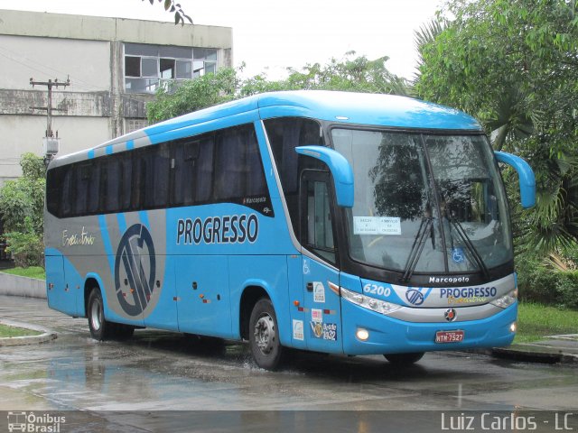 Auto Viação Progresso 6200 na cidade de Recife, Pernambuco, Brasil, por Luiz Carlos de Santana. ID da foto: 3504356.