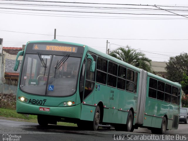 Auto Viação Marechal AB607 na cidade de Curitiba, Paraná, Brasil, por Luiz Scarabotto . ID da foto: 3504220.