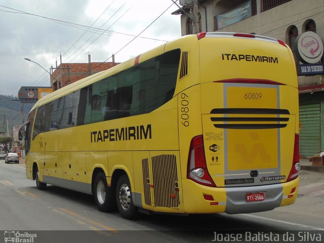 Viação Itapemirim 60809 na cidade de Timóteo, Minas Gerais, Brasil, por Joase Batista da Silva. ID da foto: 3504179.